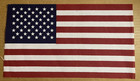 30 American USA Fabric Flags-Size 13.5in x 8.5in