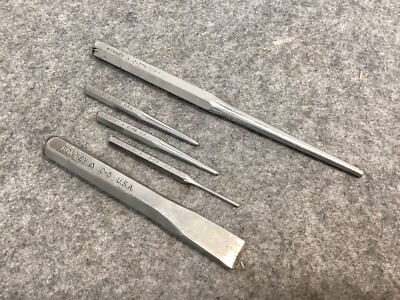 Bonney C-Series USA 5 Piece Assorted Punch Set