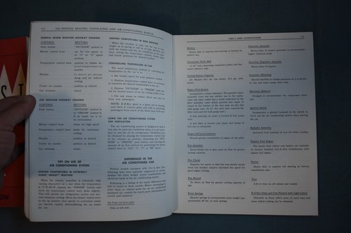 1962 Pontiac Tempest Chassis and Body Service Shop Repair Manual Set - Picture 18 of 20