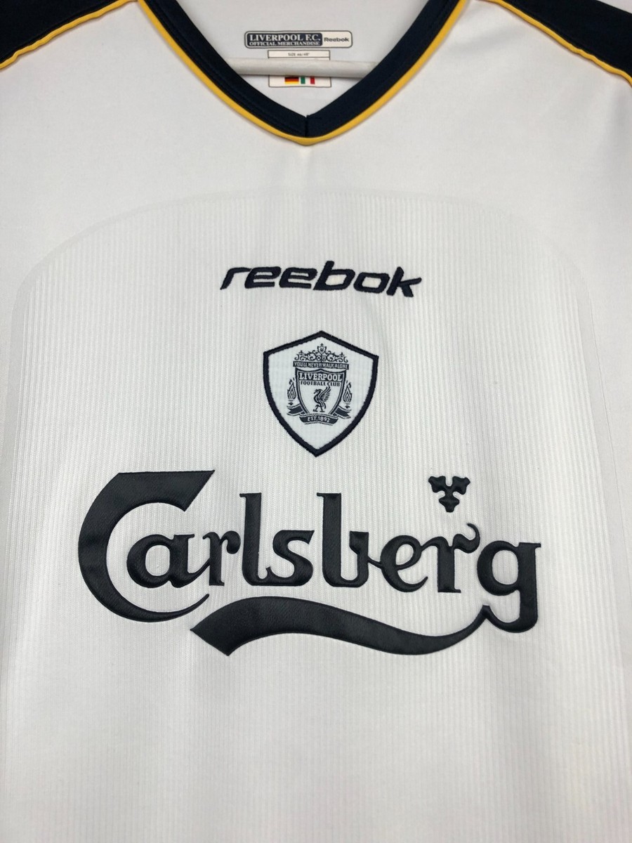 Liverpool Away football shirt 2001 Soccer Long Sleeve Jersey
