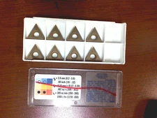 SECO TCMT16T304-F2 GRADE TK2000 32.51-F2 CARBIDE INSERTS NEW OPEN BOX QTY:8