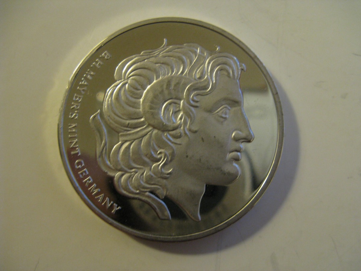 Rare Gold Quest International LTD oz 999 Silver Round H