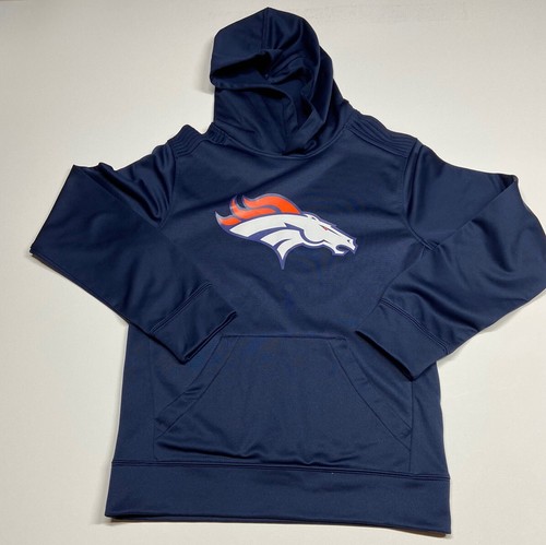 Denver Broncos Men's S Hoodie Sweatshirt Blue NFL Team Apparel