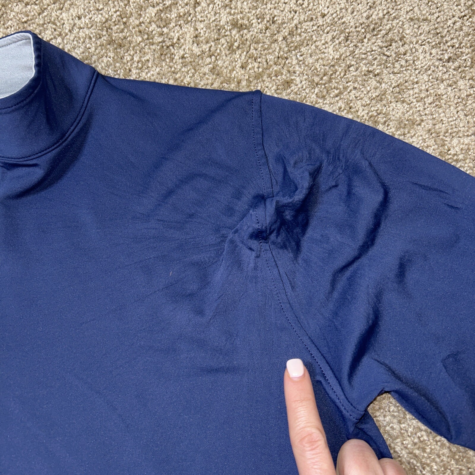 Peter Millar Perth Performance Pullover Men's Med… - image 5