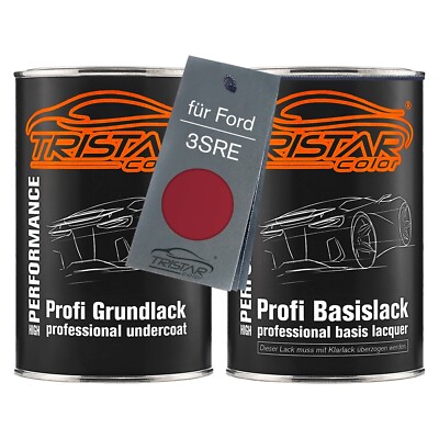 Autolack Set Dose für Ford 3SRE Red Fire Perl Metallic Sambarot Metallic 2,0L