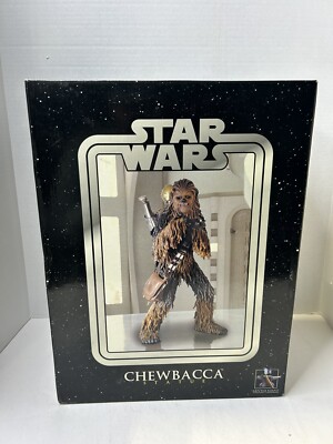 GENTLE GIANT STAR WARS CHEWBACCA WITH C-3PO 1/6 STATUE 2263/3000 2004 Y1