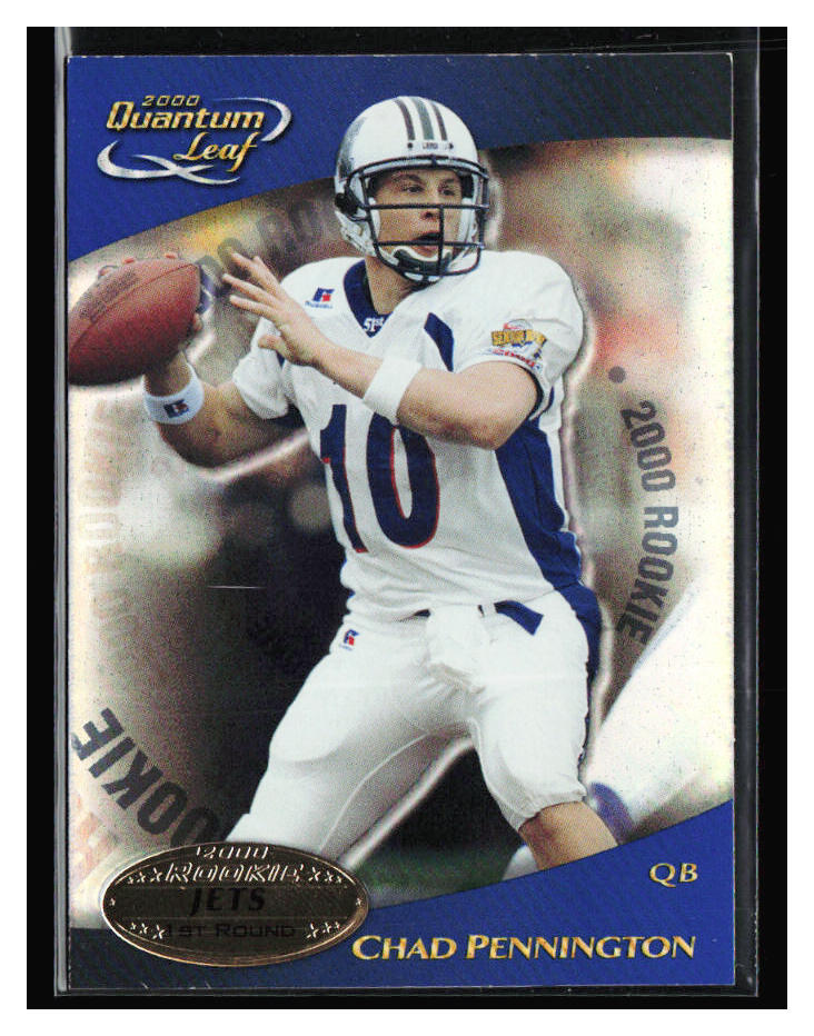 Chad Pennington Quantum Leaf #310 Base