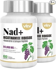NAD+ Supplement – Liposomal NAD Supplement for Women & Men - 60 Day Supply