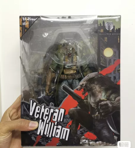 Maestro Union 1/12 Veteran William Werewolf & Tiger Hermit Action Figure - Picture 2 of 21