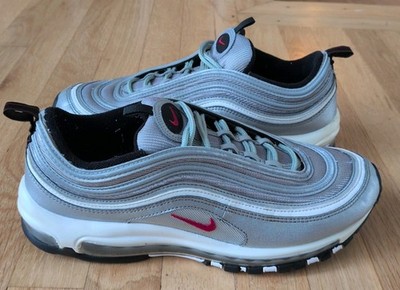 Nike Air Max 97 OG Silver Bullet Mens Size 10.5 Silver Sneakers 2022 DM0028-002