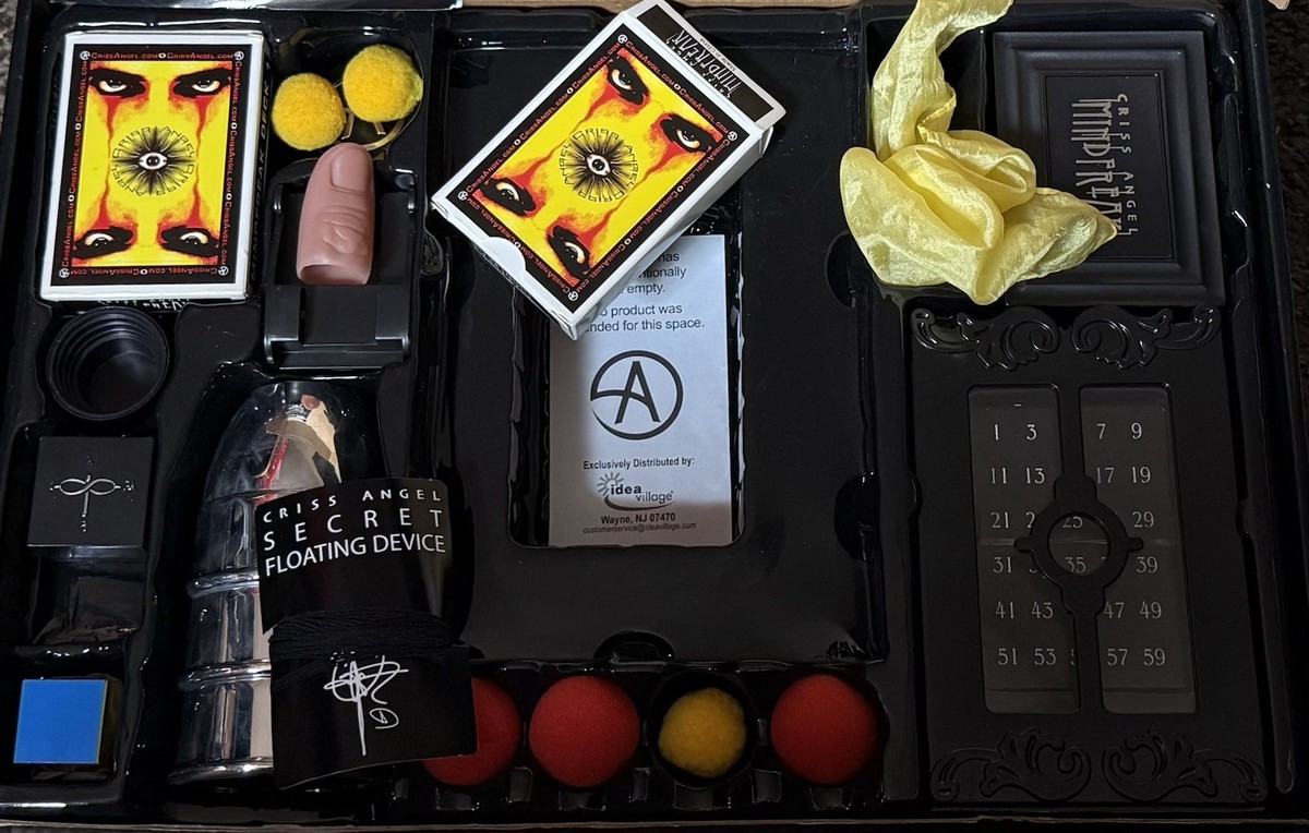 As Seen On TV Criss Angel Mindfreak Platinum Magic Kit NO DVD | eBay