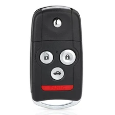 4-Button Flip Key Fob for Acura TL TSX 09-14 MLBHLIK-1T ID46 Chip Remote