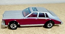 Cadillac Seville 1980 Hot Wheels Hong Kong plateado y granate.  (Sin paquete)🔥🔥
