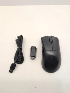 Razer DeathAdder V3 Pro Wireless Gaming Mouse Tested In Good Condition Z4#360