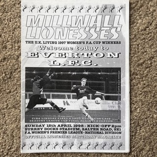 97/8 Millwall Lionesses v Everton LFC (FA Woman’s Premier Lge National Division)