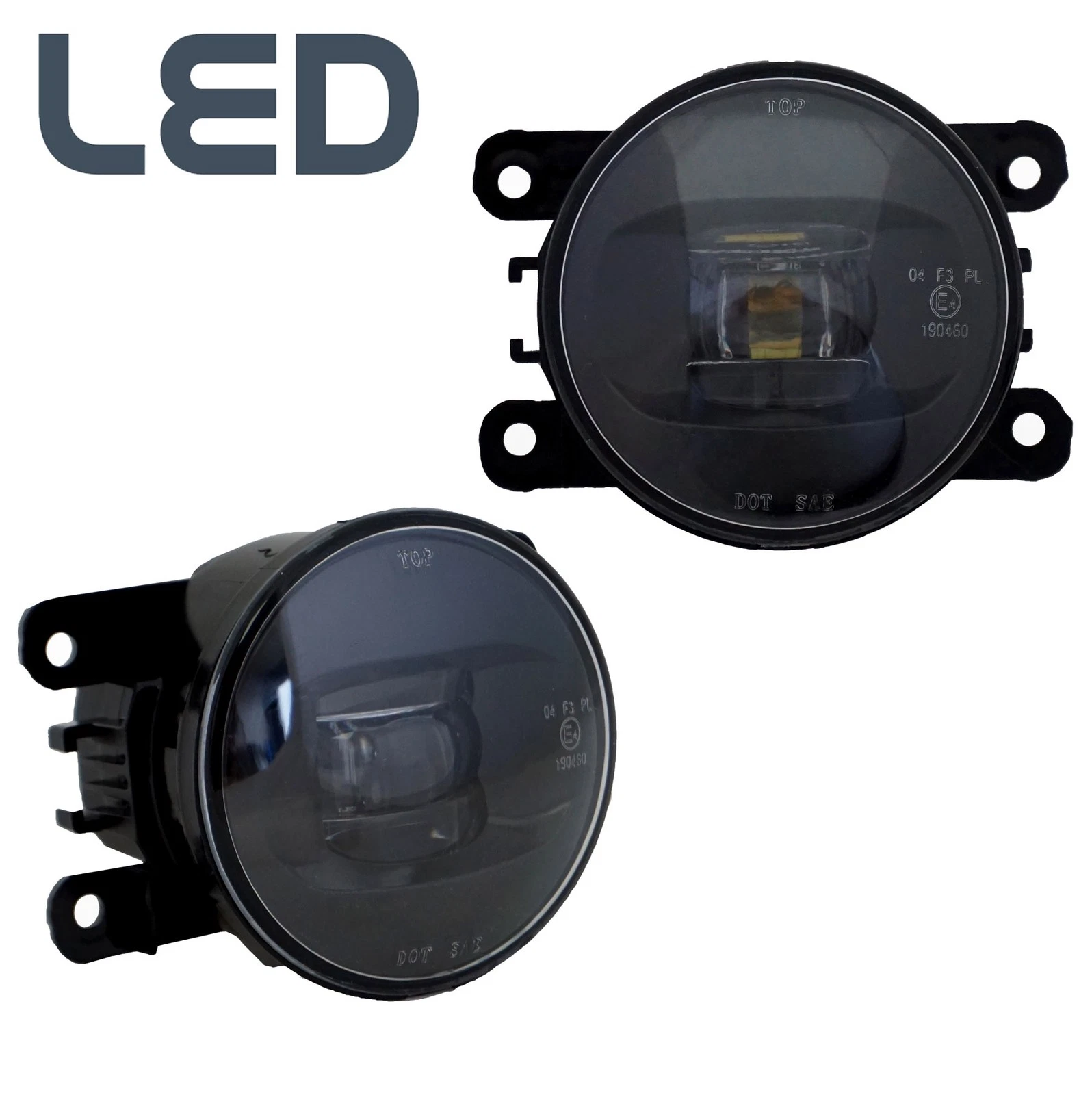 Front Bumper Fog Lamps DRL lights LED pair to fit Range Rover Vogue L322 2010