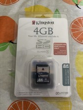 Sandisk microSDHC Card with adapter NOS on card vintage memory computer 8GB