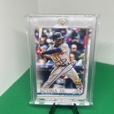 Ronald Acuna Jr. Auto Signed 2019 Topps Factory Set All Star Game #1  