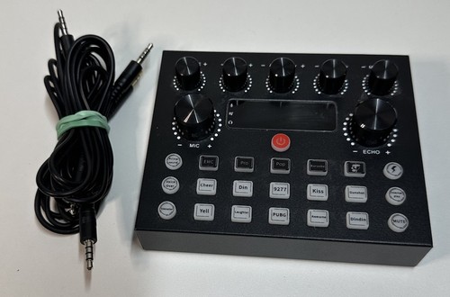 Squarock V8s Sound Card with Cables But NO Power Cord