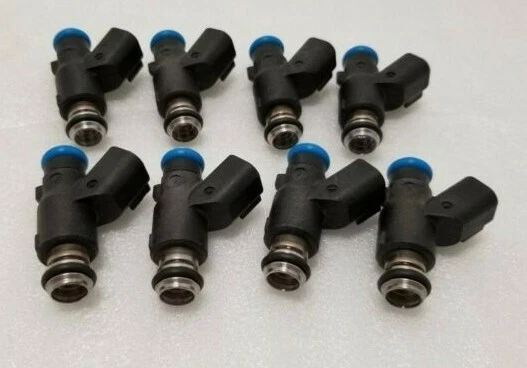 Set of 8 Fuel Injectors 12613412 for GMC 2500 6.0L Silverado Sierra 2010-13 6.6L - Image 4 of 4