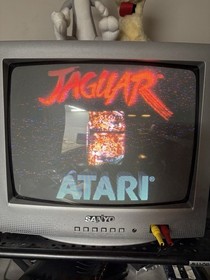 Atari Jaguar Console Controller And Cables Tested Working Console Bundle