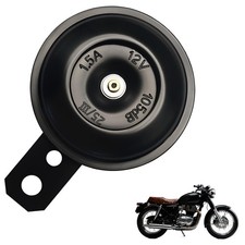 Hupe 12V Universal Horn Signalhorn für Motorrad Auto LKW schwarz