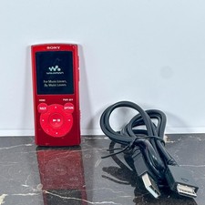 Sony NW-E063 Walkman MP3 Player Red Used Japan Genuine