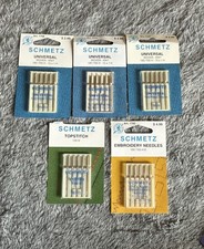 Lot Of Schmetz Sewing Needles Various NWT Universal Inc Woven Knit Top Stitch