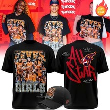 NEW! Indiana Fever Girls All Star 2026 T-Shirt Size S-5XL