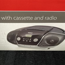 RCA Portable CD Player With Cassette And Radio RCD175