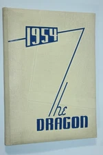 1954 McKinley High School Yearbook Annual Niles Ohio OH - Dragon 54
