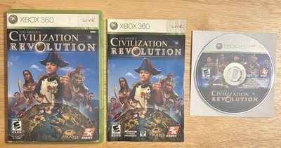 Sid Meier's Civilization Revolution (Microsoft Xbox 360, 2008) Tested Complete