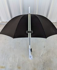 Classic Aramis Umbrella Brown Approx. 52" Canopy 38" J Handle NEW