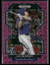 Jacob Berry 2022 Panini Prizm Draft Picks