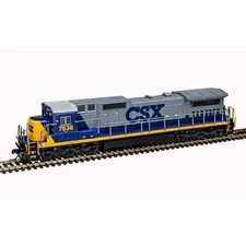 Atlas 40005667 N CSX YN2 Dash 8-40C Diesel Locomotive with Sound & DCC #7632
