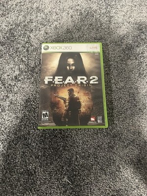 FEAR F.E.A.R. 2: Project Origin (Microsoft Xbox 360, 2009) No Manual