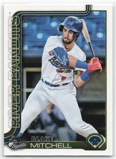 2025 Topps MLB Debut Blake Mitchell #PD-90 Quad Cities River Bandits