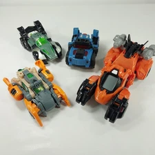 VTech Switch N Go Dinos Lot of 4 Toys Scorpion Triceratops T-Rex Race Cars