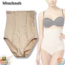 NWOT Miraclesuit Womne's M Extra Firm Tummy-Control High Waist Brief 2705
