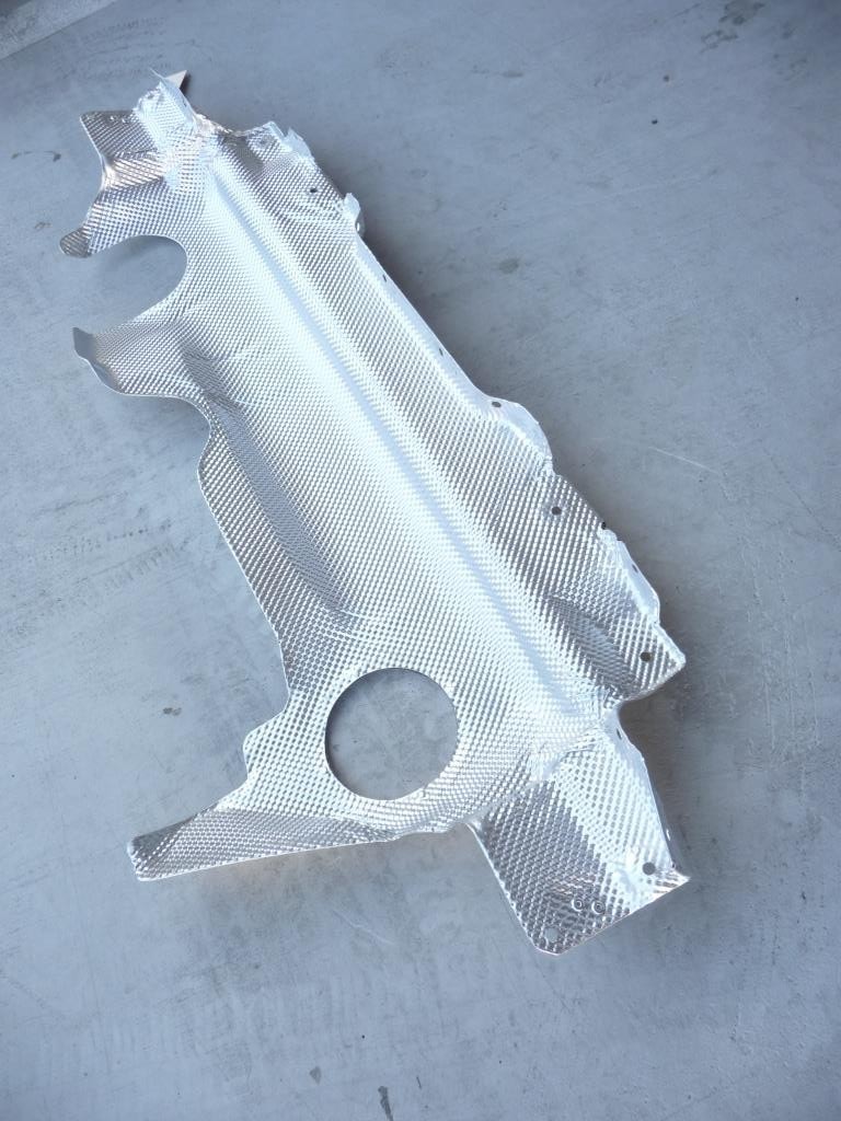 2014-2015 Audi R8 Floor Pan Heat Shield 420825613G OEM A1
