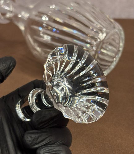 Baccarat Massena Collection Pure Lead Crystal Whiskey Decanter ~ 11.2” & 28.7 oz - Picture 8 of 24