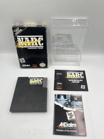 NARC Nintendo Nes Complete CIB w/Reg Card Good Condition Authentic