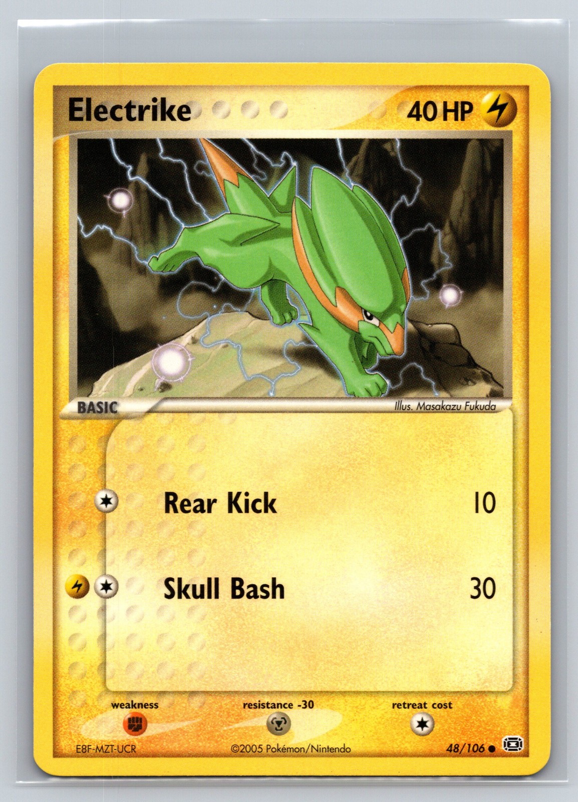Electrike EX Emerald 48/106 Common Pokémon — English Lightly Played