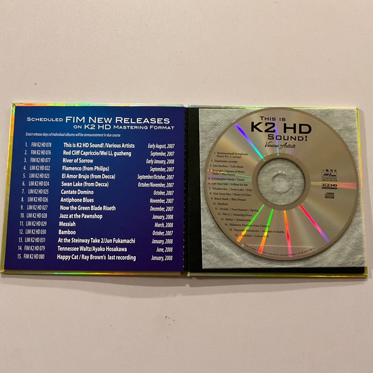 Various Artists - This is K2 HD Sound! K2 HD Mastering FIM 078
