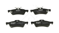 Hinterachse Hart 253 764 Bremsbelagsatz, Scheibenbremse FüR Daihatsu,Toyota
