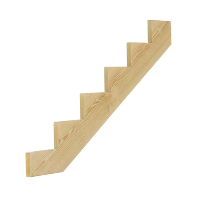 #ad 6 Step Ground Contact Pressure Treated Pine Stair Stringer $49.37