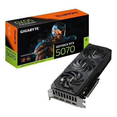 Grafikkarte RTX 5070 Nvidia Gaming GPU 12GB GDDR7 WindForce HDMI DisplayPort