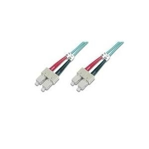 DIGITUS Kabel LWL SC/SC MultiM.   5m OM3 50/125, Duplex, 5,0m