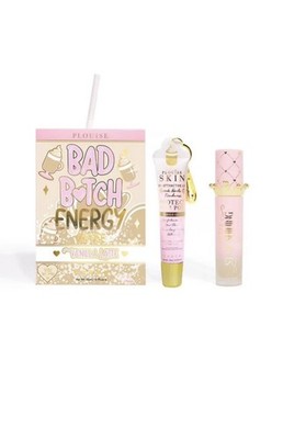 PLouise BAD B*TCH ENERGY Lip Duo Conditioner + Lip Oil VANILLA LATTE New Sealed