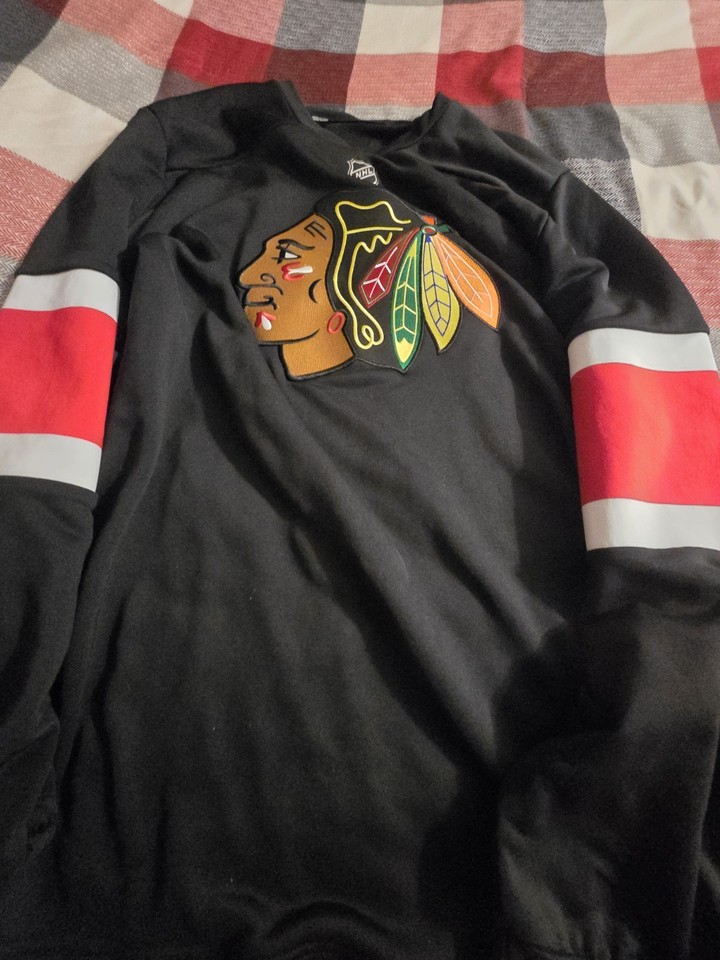 Veste Softshell NHL Chicago Blackhawks Homme 2XL Noire, Officielle Et Neuve